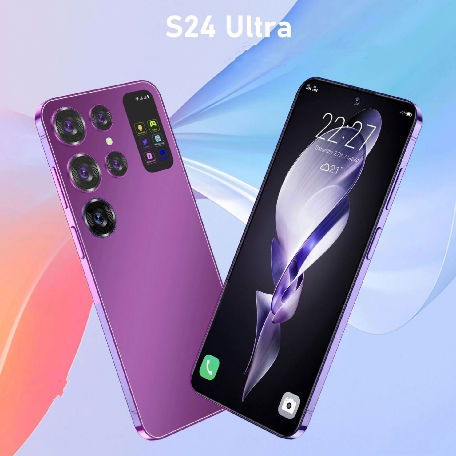 Dual Sim Card Slot 4G 3G I13 I14 I15 13 14 15 Best S23 S24 Ultra Face Recognition Best Smartphone With Great Price